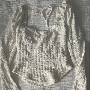 Free people white top